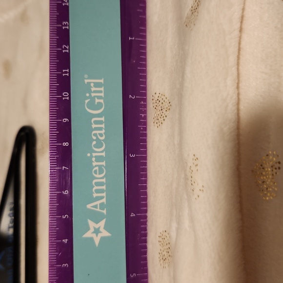 American Girl set of 2 hangers and ruler. - Picture 5 of 5